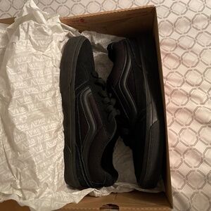 All black vans